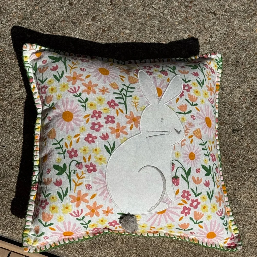 Easter Target Spritz Brand New Decorative Pillow 16 inches x 16 inches.